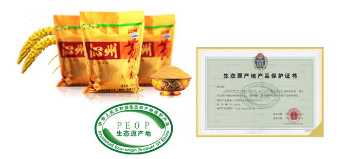 山西衛(wèi)視——“沁州牌沁州黃小米獲得國家生態(tài)原產(chǎn)地產(chǎn)品保護(hù)”
