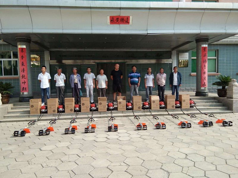 先進設備現場展示 積極推廣全程機械