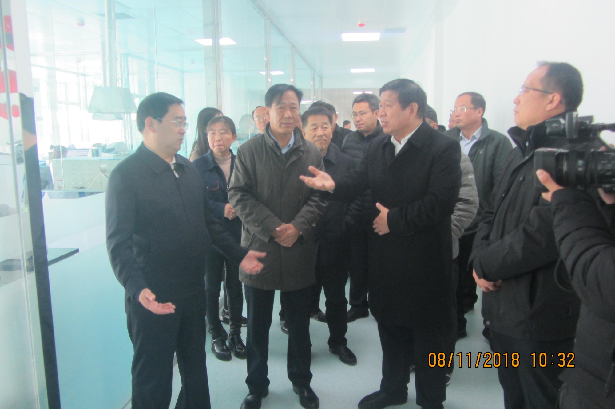 長治市副市長張和平一行蒞臨我司指導工作