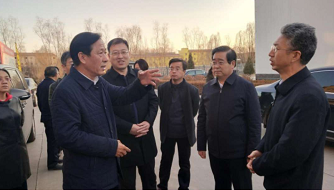 呂日周會(huì)長(zhǎng)、姚繼廣副廳長(zhǎng)蒞臨我司調(diào)研指導(dǎo)