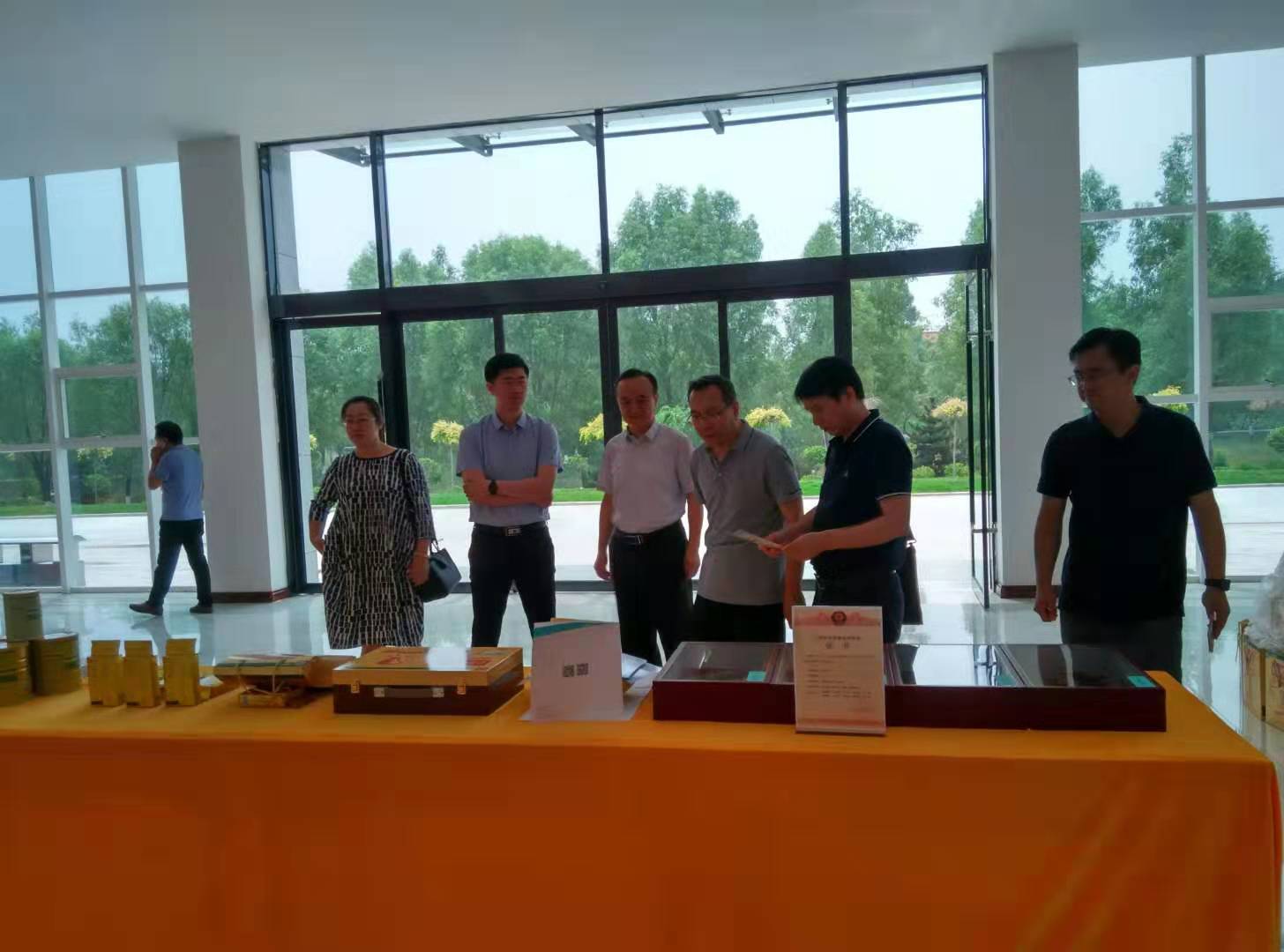 省項目辦李安慶主任一行蒞臨我司調研指導